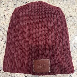Love Your Melon - Maroon Knit Beanie